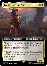 Lotho, Corrupt Shirriff (Extended Art)