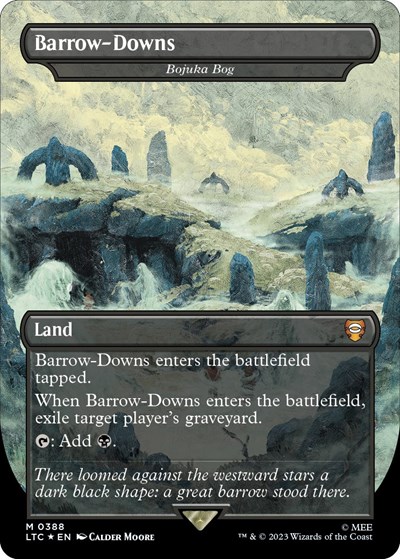 Barrow-Downs - Bojuka Bog (Borderless) (Surge Foil)