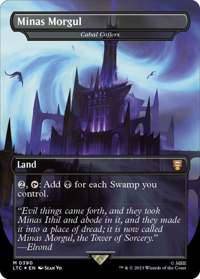 Minas Morgul - Cabal Coffers (Borderless) (Surge Foil)