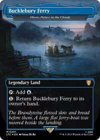 Bucklebury Ferry - Oboro, Palace in the Clouds (Surge Foil) (Foil)