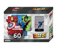 Avengers 60th Anniversary Play at Home Kit: Captain America from Avengers 60th Anniversary Pokemon card image