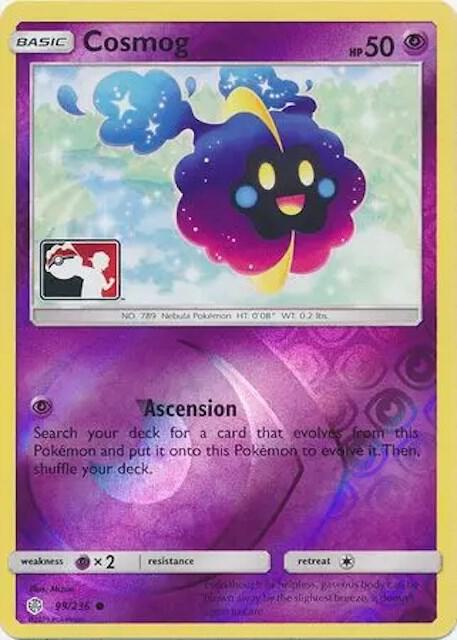 Cosmog 99/236 from League & Championship Cards