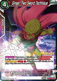 Ginger, Two Sword Technique card art
