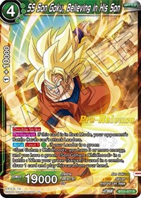 SS Son Goku, Believing in His Son card art