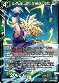 SS Son Gohan, Showing the Results of Training card art