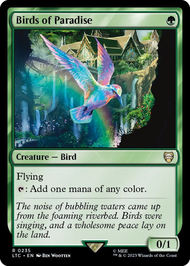 Birds of Paradise - Commander: The Lord of the Rings: Tales of