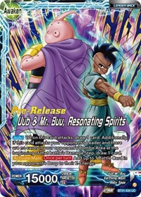 Uub // Uub & Mr. Buu, Resonating Spirits card art