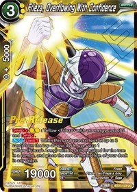 Frieza, Overflowing With Confidence card art
