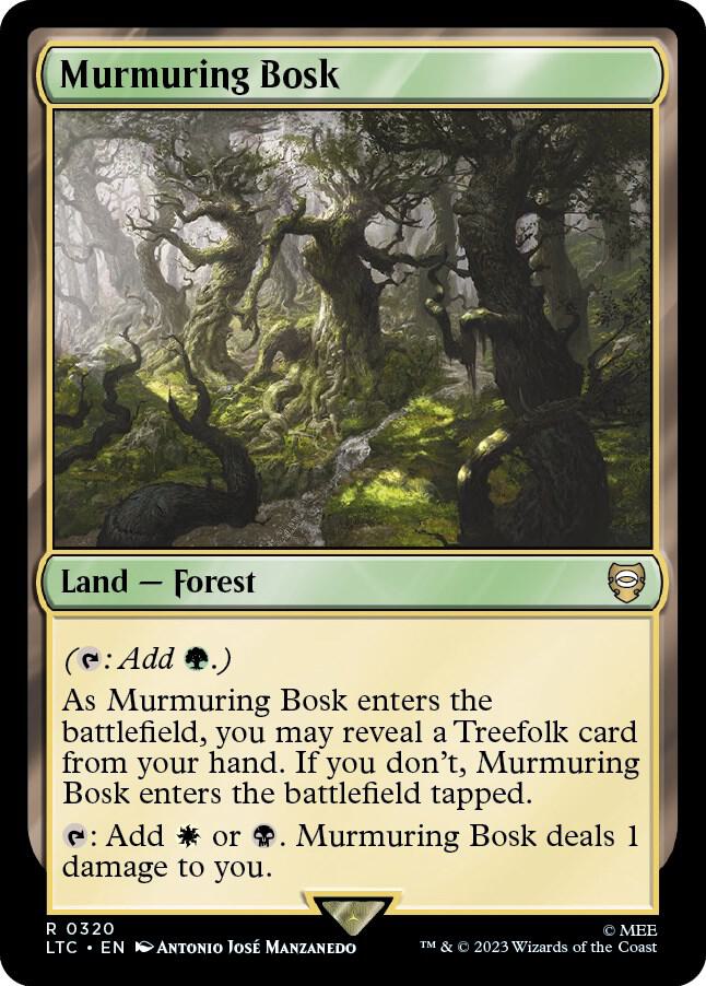 best card draw in green mtg Magic The Gathering - Foundations - Forest (Full Art Basic) main image 1