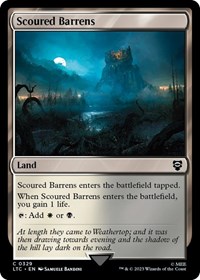 Scoured Barrens (Commander: The Lord of the Rings: Tales of Middle-earth)