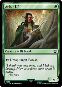 Arbor Elf (Commander: The Lord of the Rings: Tales of Middle-earth)