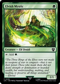 Elvish Mystic (Commander: The Lord of the Rings: Tales of Middle-earth)