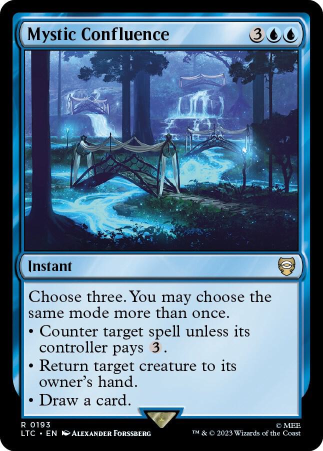 Mystic Confluence - Commander: The Lord of the Rings: Tales of