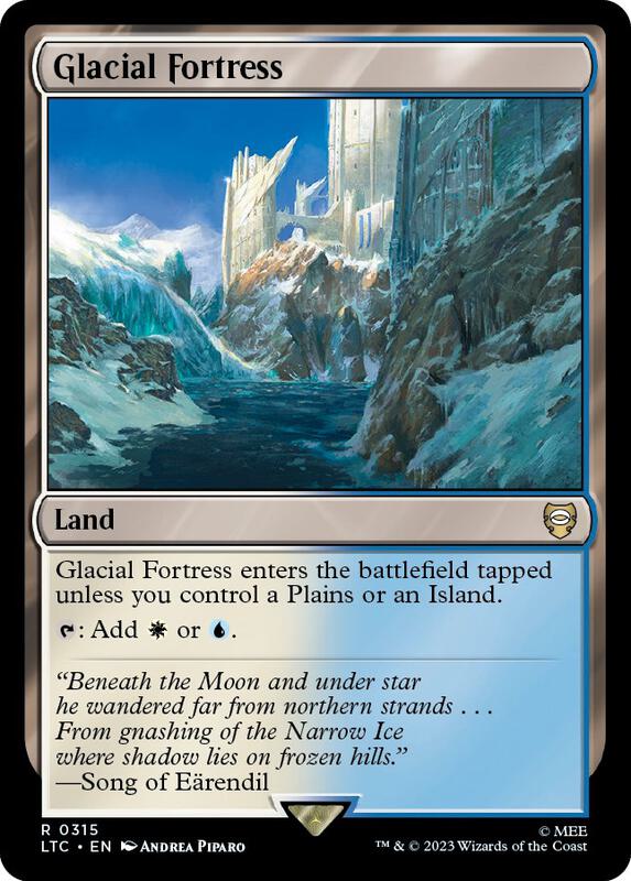 Magic The Gathering - Glacial Fortress (Fortezza Glaciale) - Rara, Set Magic 2013 (M13) - Carta Singola