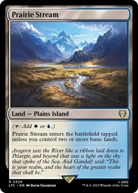 Prairie Stream (Commander: The Lord of the Rings: Tales of Middle-earth)