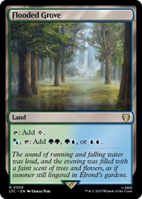 Flooded Grove (Commander: The Lord of the Rings: Tales of Middle-earth)
