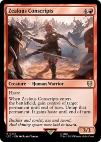Zealous Conscripts (Commander: The Lord of the Rings: Tales of Middle-earth)