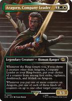 Aragorn, Company Leader (Borderless) - Universes Beyond: The Lord