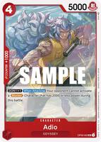 ALD1 ゴヌ 3/20 オフイベ C賞 アラーム会 トレカ おやすみカード Adio - Pillars of Strength - One Piece Card Game - TCGplayer.com