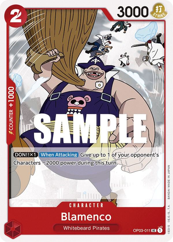 Blamenco onepiece card