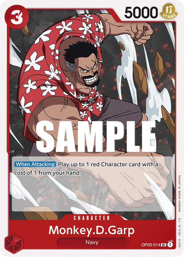 MonkeyDGarp onepiece card