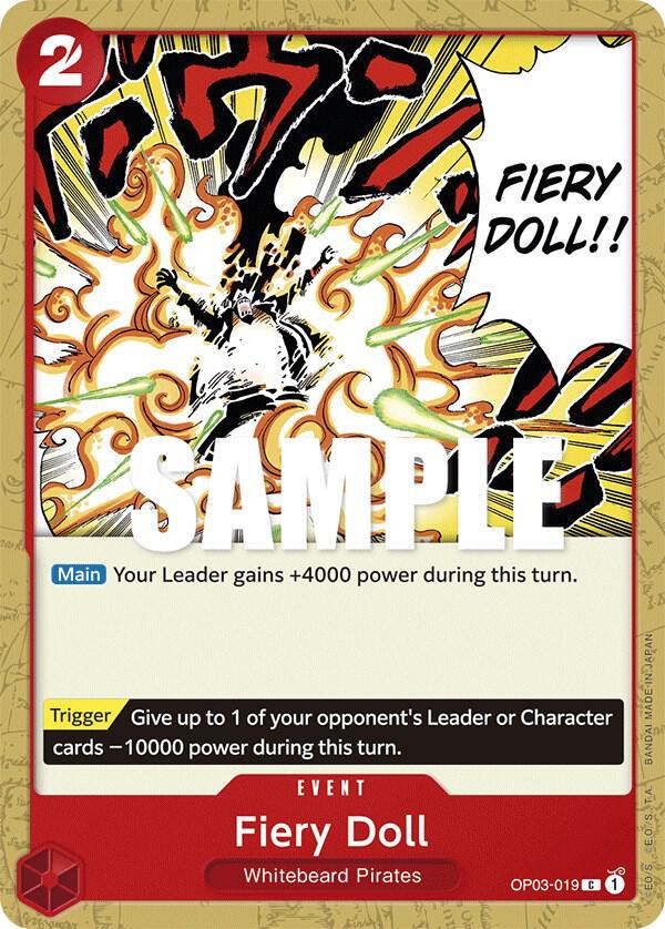 Fiery Doll onepiece card