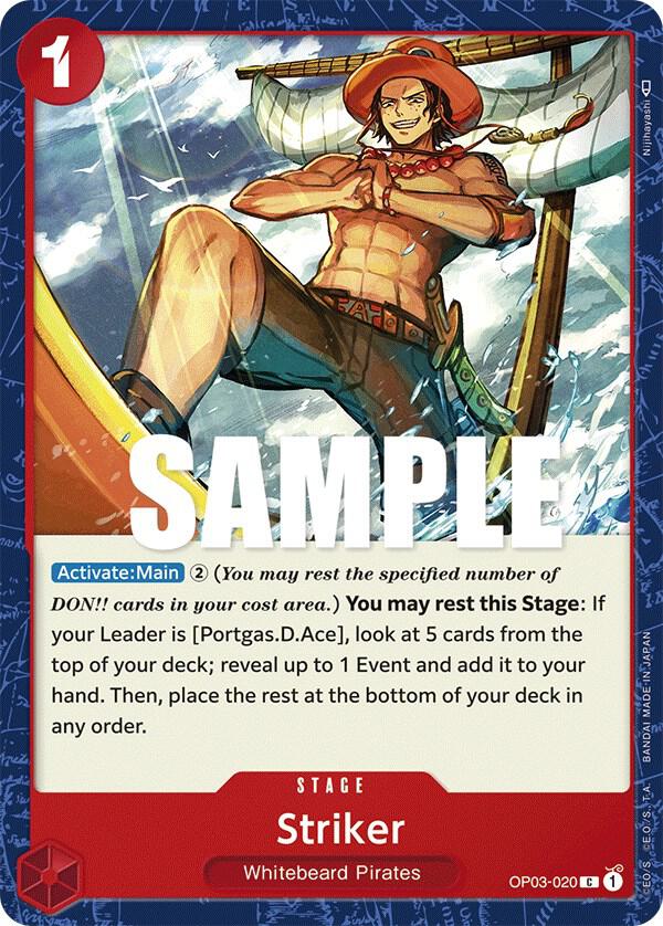 Striker onepiece card