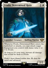 Frodo, Determined Hero (Foil)