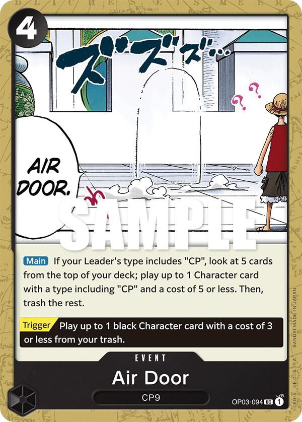 Air Door - Pillars of Strength - One Piece Card Game - TCGplayer.com