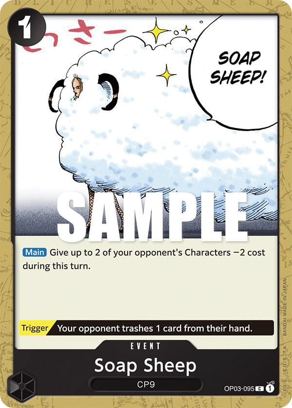 Soap Sheep - Pillars of Strength - One Piece Card Game