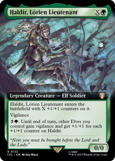 Haldir, Lorien Lieutenant (Extended Art)
