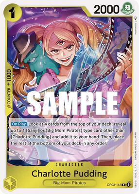 Charlotte Pudding (SP)