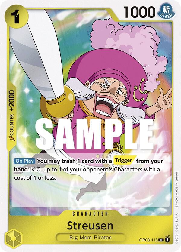 Streusen onepiece card