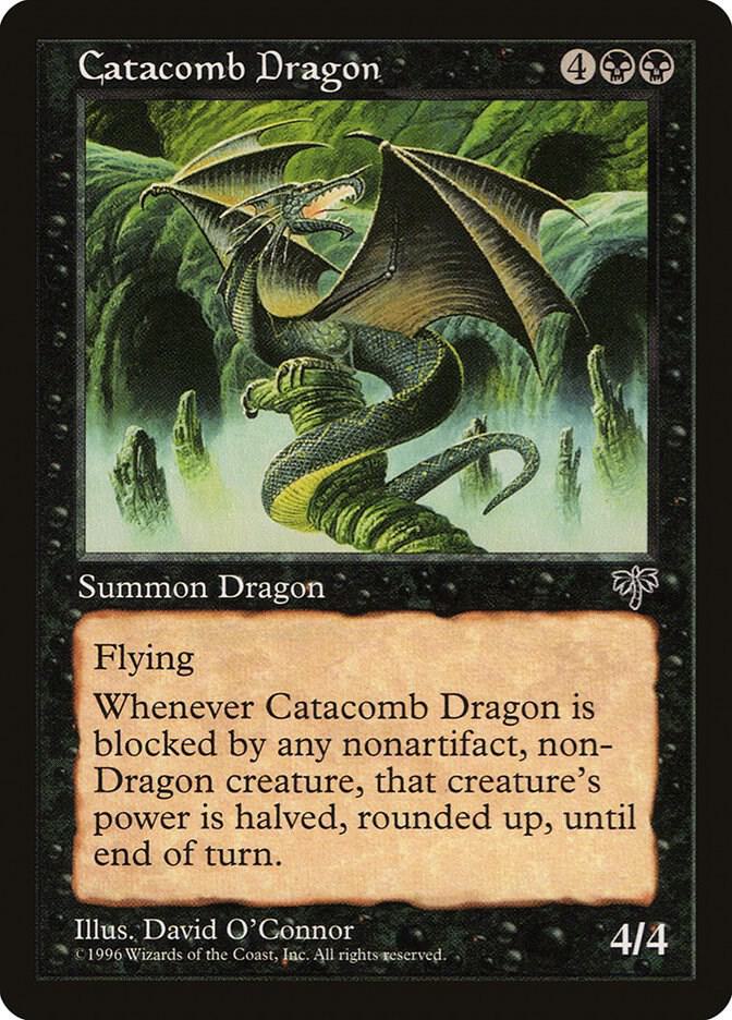 Catacomb Dragon - Mirage - Magic: The Gathering - TCGplayer.com