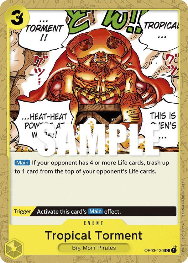 Tropical Torment onepiece card
