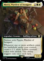 Merry, Warden of Isengard (Extended Art) - Commander: The Lord of the  Rings: Tales of Middle-earth - Magic: The Gathering - TCGplayer.com
