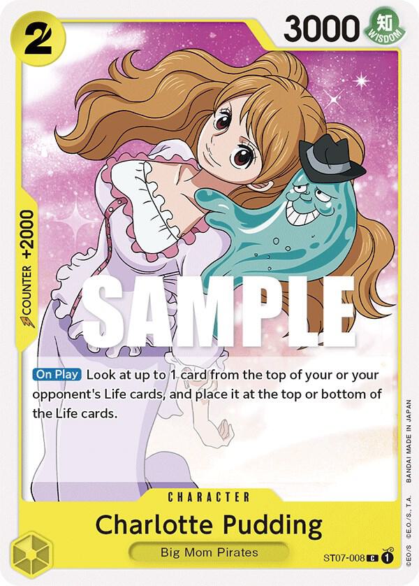 Charlotte Pudding onepiece card