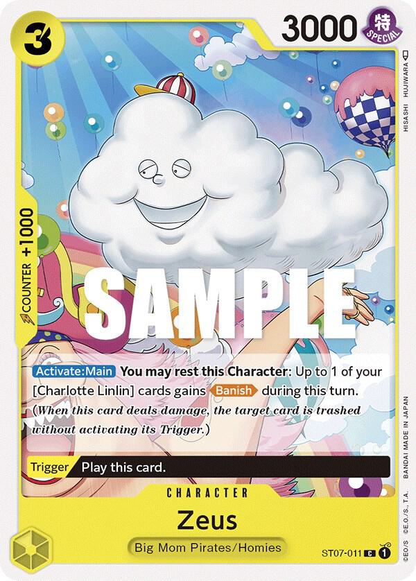 Zeus onepiece card