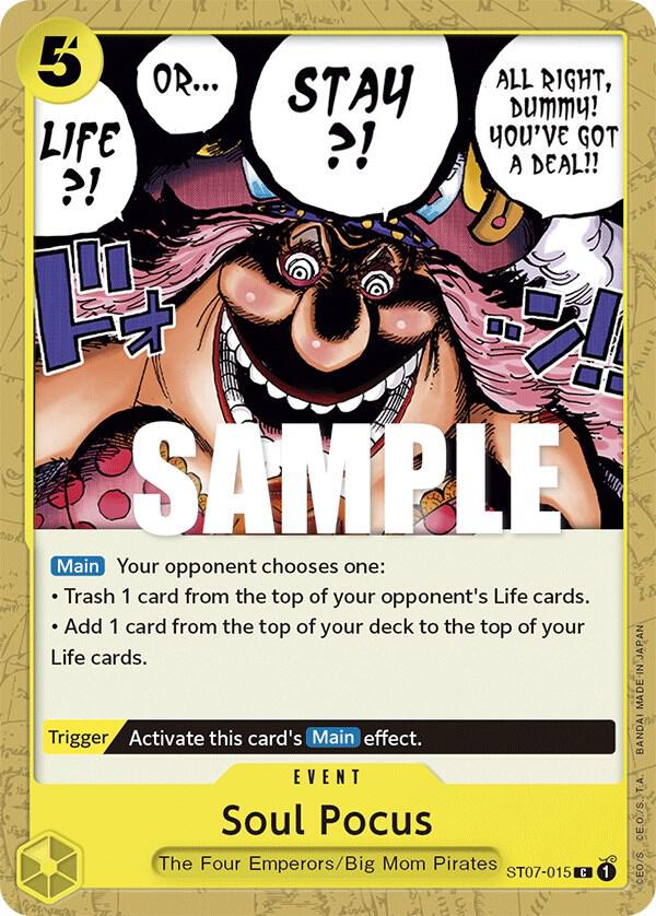 Soul Pocus onepiece card