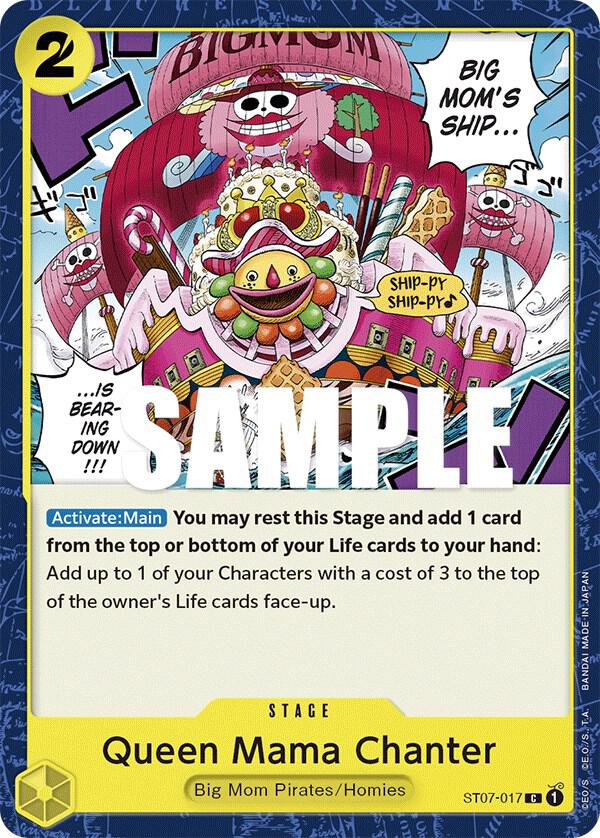 Queen Mama Chanter onepiece card
