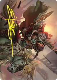 Eomer of the Riddermark Art Card (Gold-Stamped Signature)