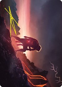 Samwise the Stouthearted Art Card (Gold-Stamped Signature)