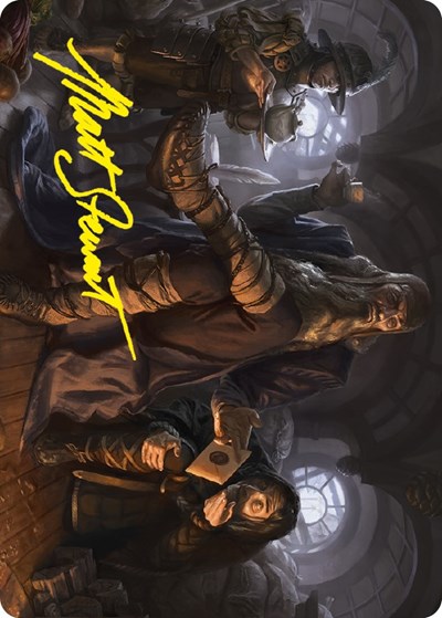Sharkey, Tyrant of the Shire Art Card (Gold-Stamped Signature)