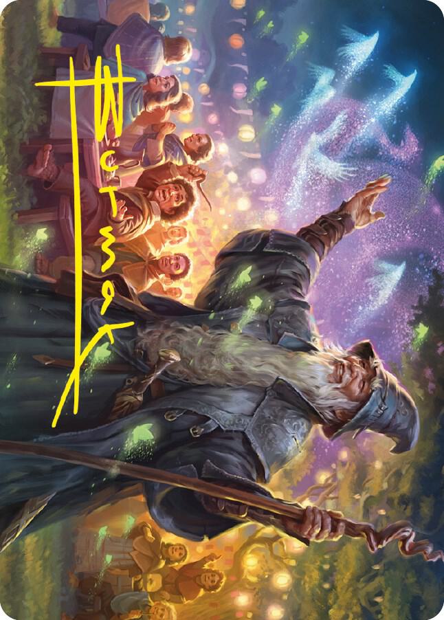 mtg lotr art cards value Gandalf, Friend of the Shire Art Card (Gold-Stamped Signature) - Art  Series: Universes Beyond: The Lord of the Rings: Tales of Middle-earth