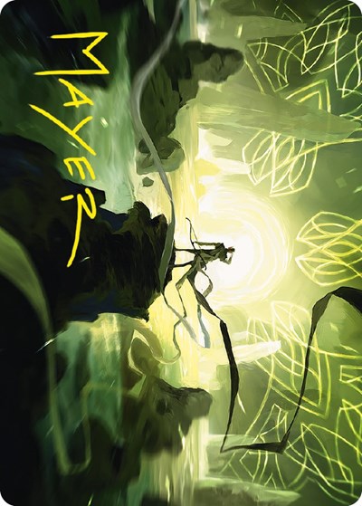 Legolas, Master Archer Art Card (Gold-Stamped Signature)