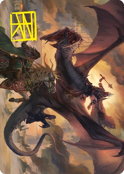 Witch-king, Bringer of Ruin Art Card (Gold-Stamped Signature)