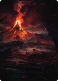 Valley of Gorgoroth Art Card
