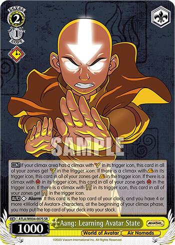 Aang: Learning Avatar State (SR)