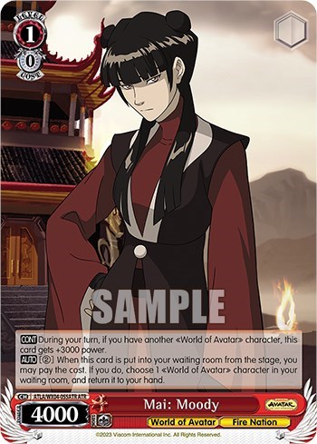 Mai: Moody (ATR) card