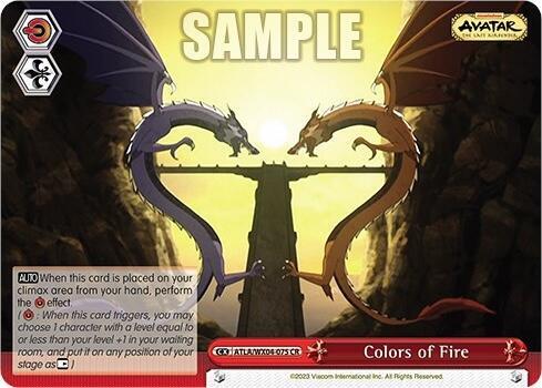 Colors of Fire